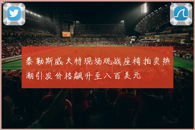 泰勒斯威夫特现场观战座椅拍卖热潮引发价格飙升至八百美元