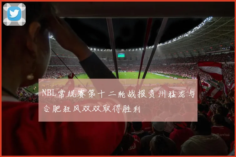 NBL常规赛第十二轮战报贵州猛龙与合肥狂风双双取得胜利